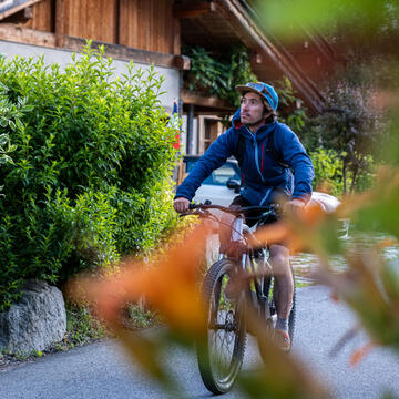 Pistes cyclables en vallee